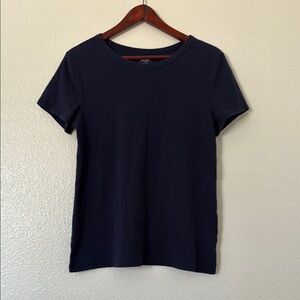 Old Navy Blue Fitted Short Sleeve T-Shirt